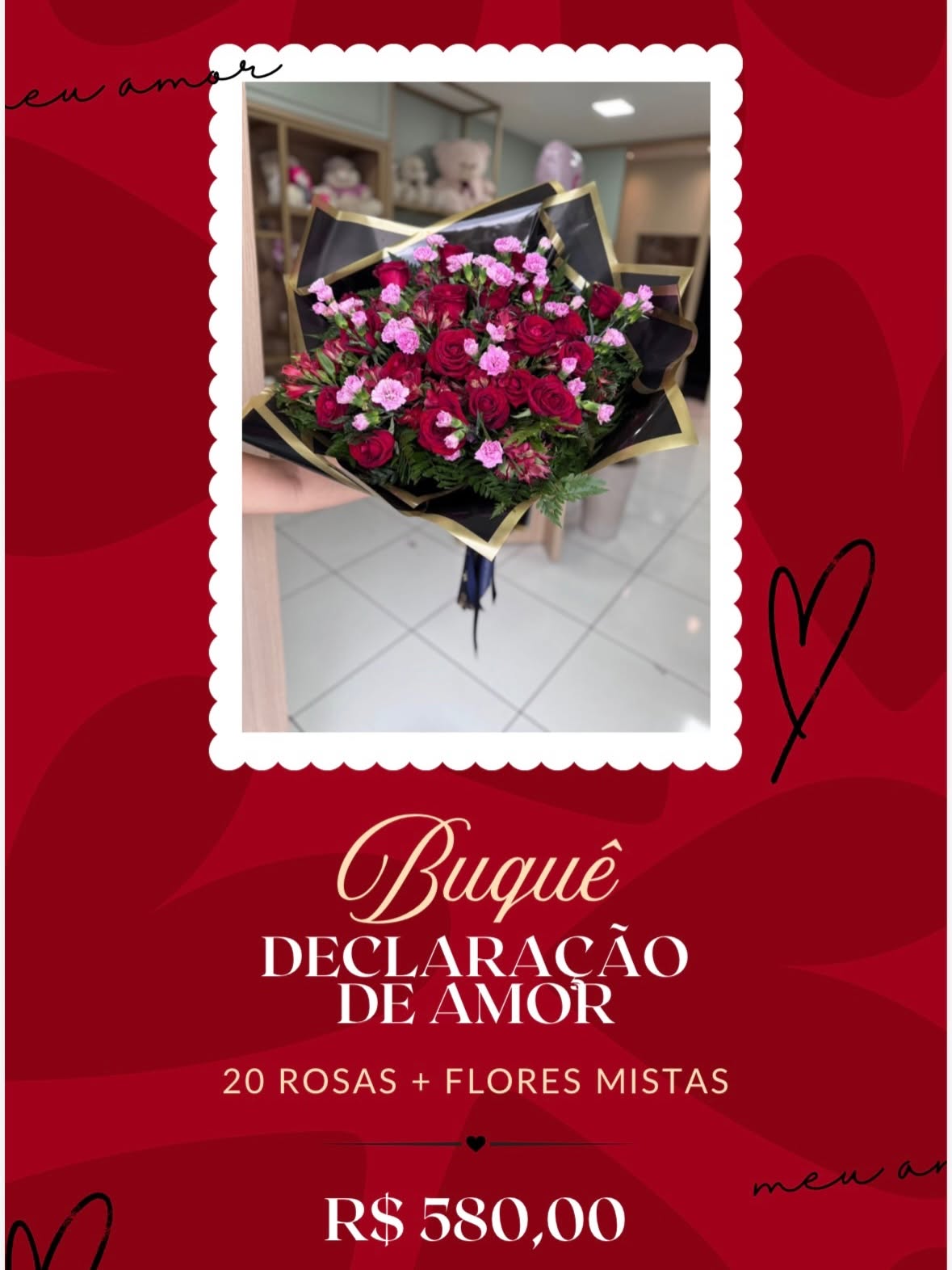 Buquê Declaração de Amor