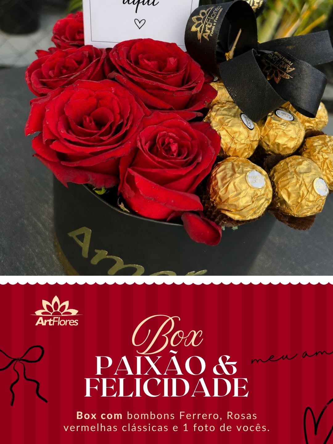 Box Paixão e Felicidade